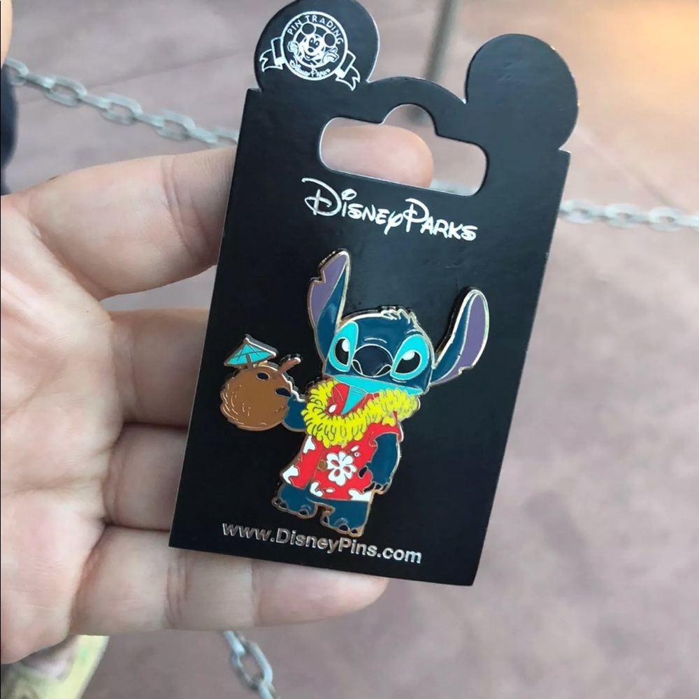 Stitch with coconut pin